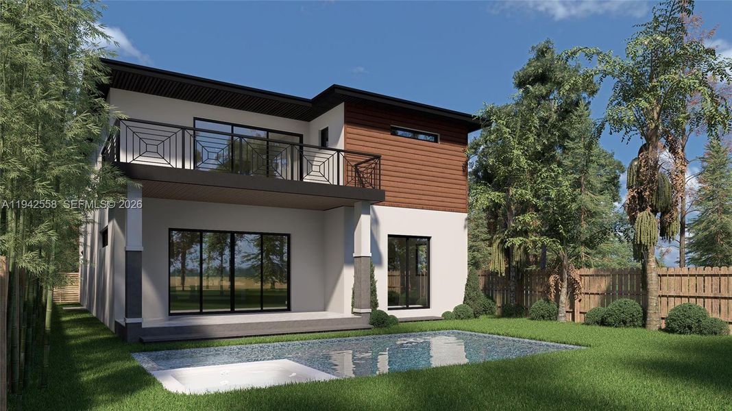 Exterior details and patio area of a home in , Fort Lauderdale (Image 3).