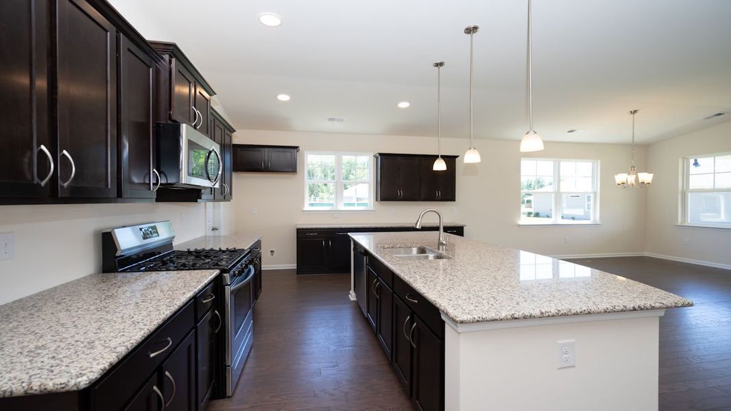 Representative furnished interior of a home built from the EATON by D.R. Horton in Waterbridge, Myrtle Beach (Image 10).
