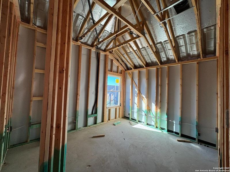 In-progress construction of a new home in Saddlebrook Ranch, Schertz, TX (Image 12).
