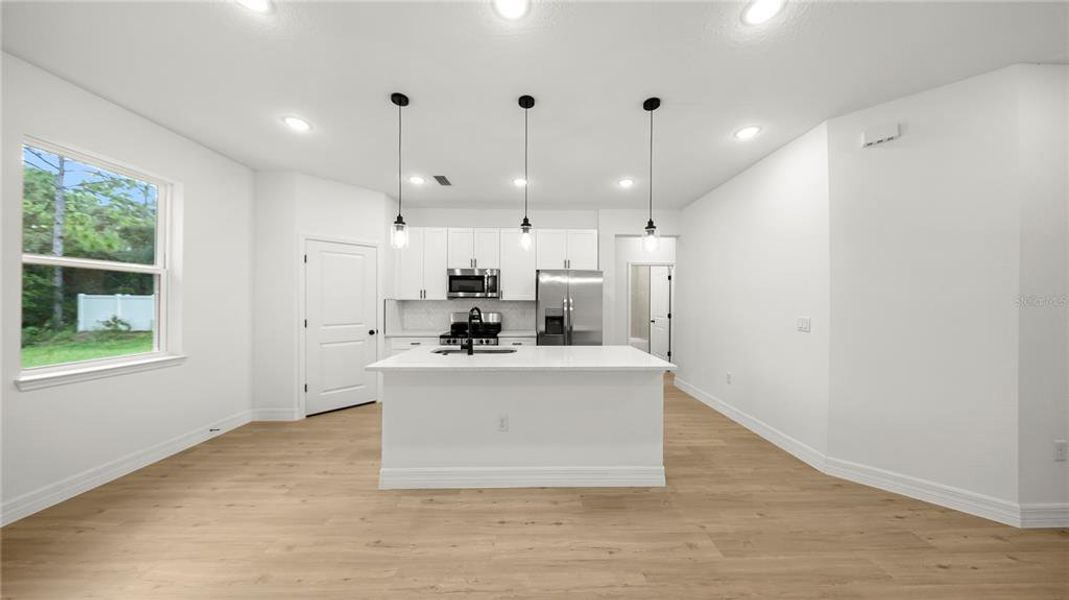Furnished interior view inside a new home in , Citrus Springs (Image 6).