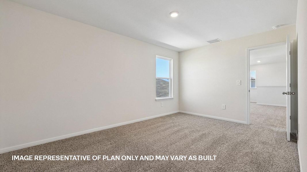 Spacious, unfurnished interior of a new home in Carillon, Manor (Image 28).