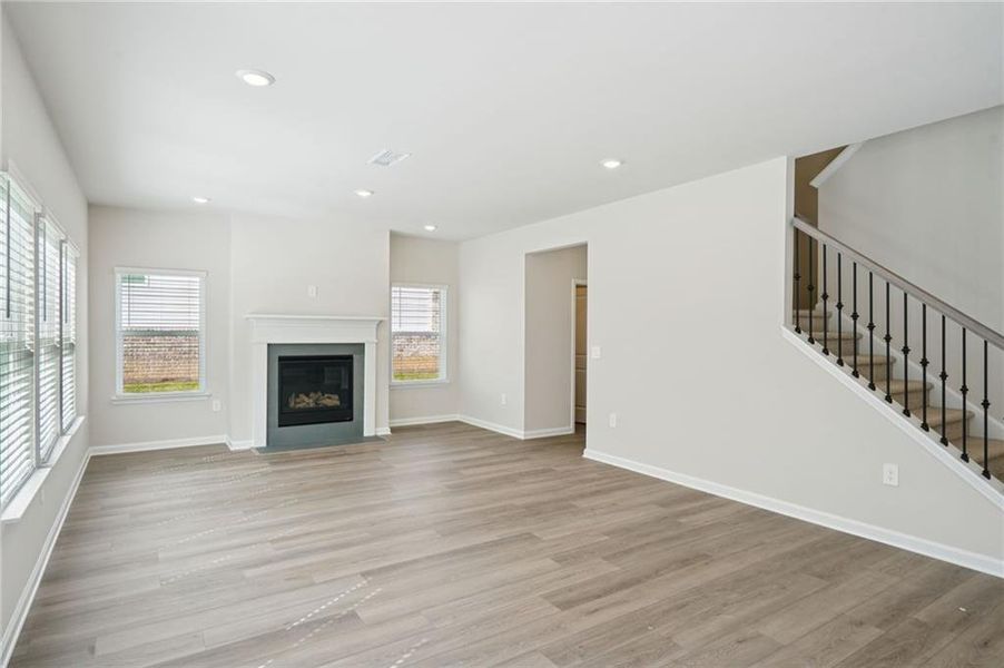 Spacious, unfurnished interior of a new home in Parkside at Grayson, Grayson (Image 22).
