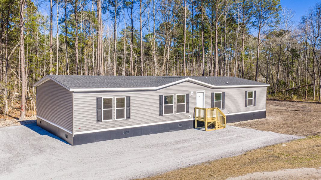 Exterior details and patio area of a home in , Summerville (Image 20).
