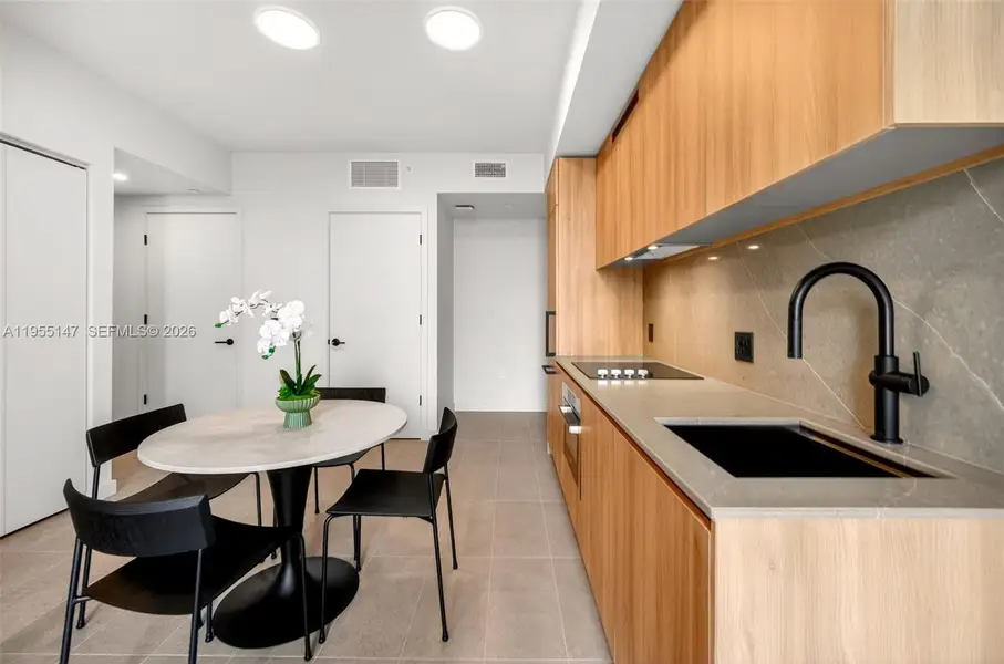 Furnished interior view inside a new home in , Miami (Image 7).