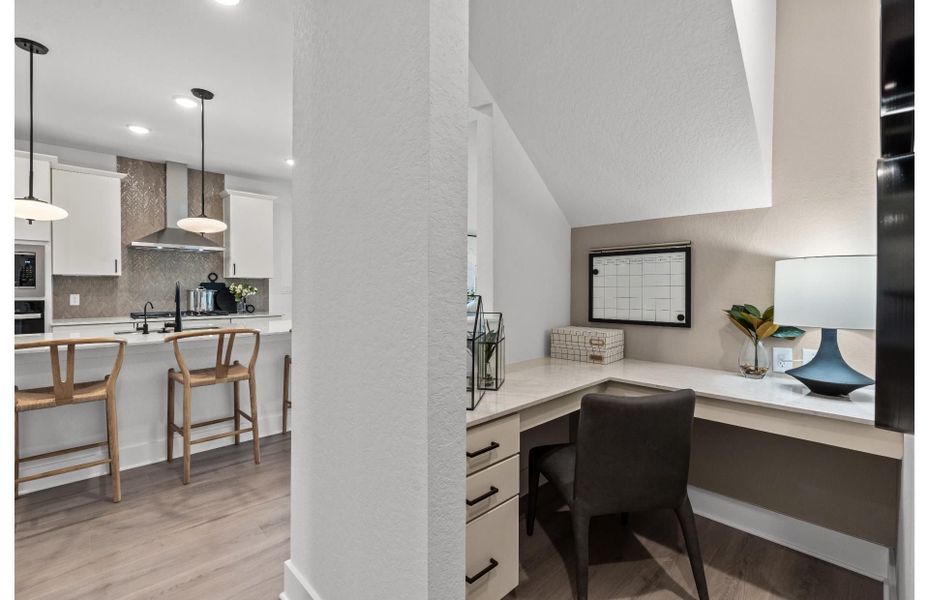 Representative furnished interior of a home built from the Puma by Pulte Homes in Corley Farms, Boerne (Image 7).