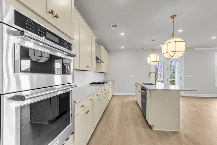 Furnished interior view inside a new home in Tidewater at Lakes of Cane Bay, Summerville (Image 6).