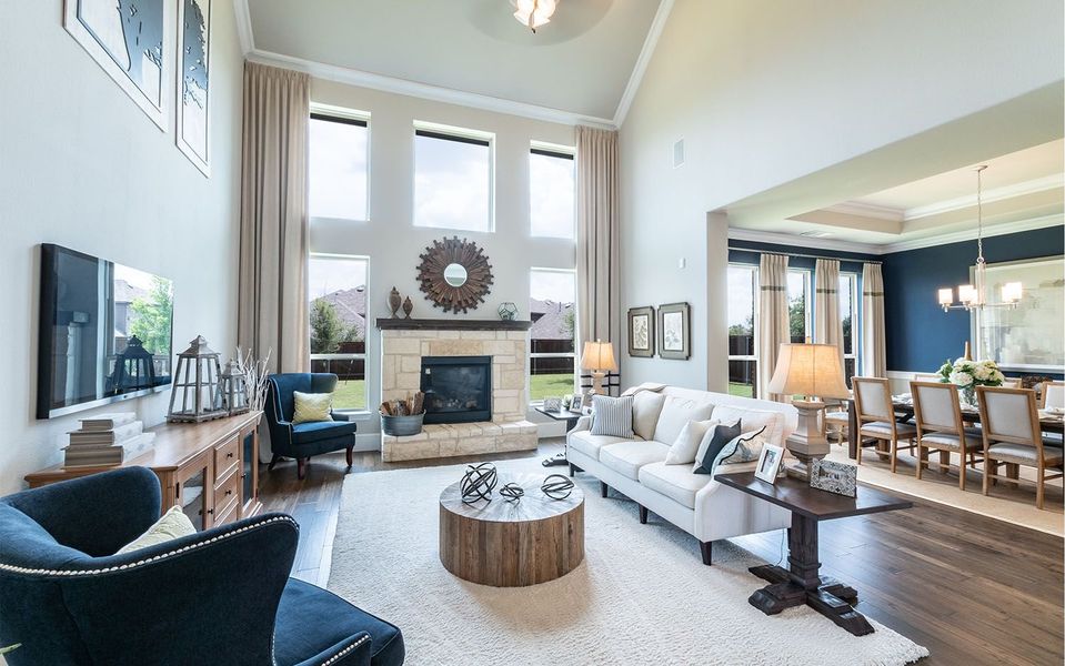 Furnished interior view inside a new home in Arcadia, Brentwood (Image 6).