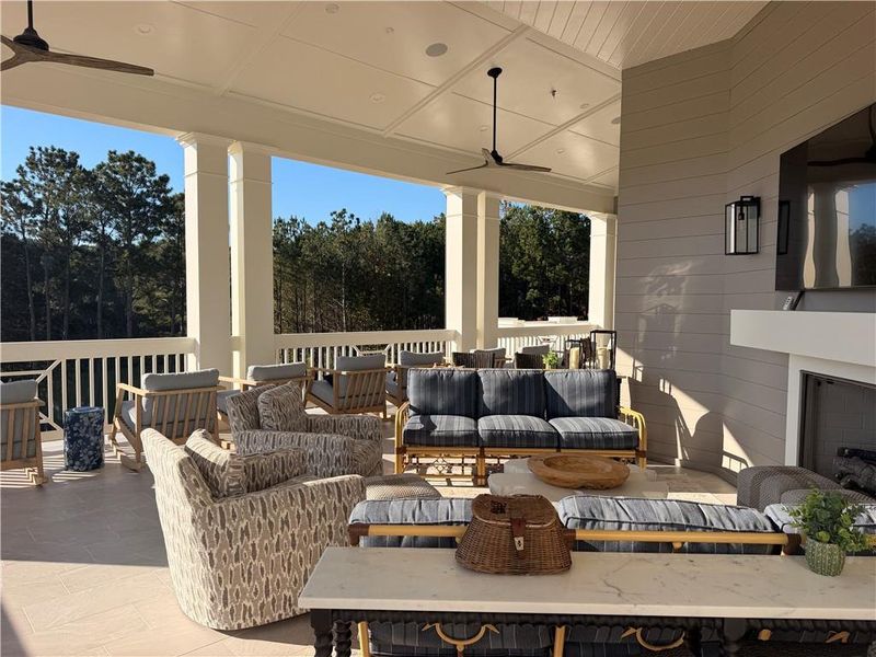 Exterior details and patio area of a home in , Canton (Image 28). Exterior details and patio area of a home in , Canton (Image 28).