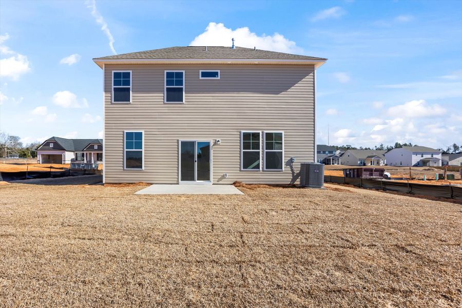Exterior details and patio area of a home in Portrait Hills, Aiken (Image 2).