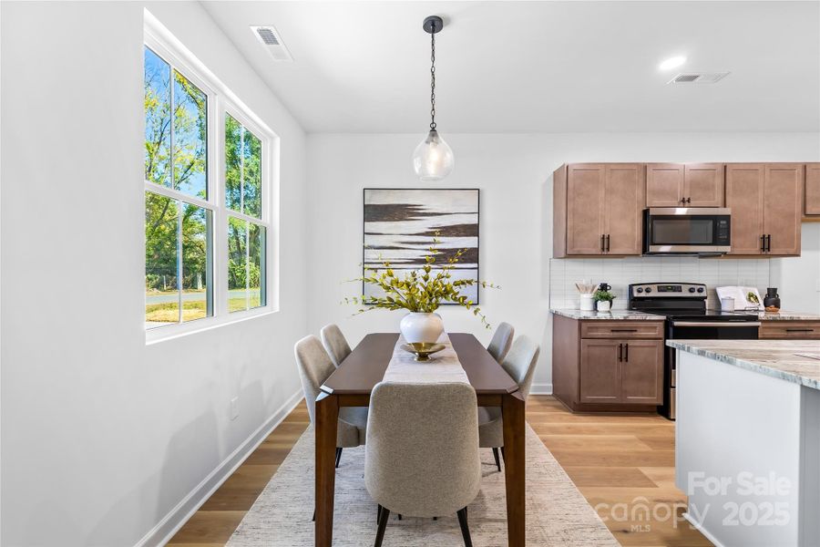 Furnished interior view inside a new home in , Rock Hill (Image 12). Furnished interior view inside a new home in , Rock Hill (Image 12).