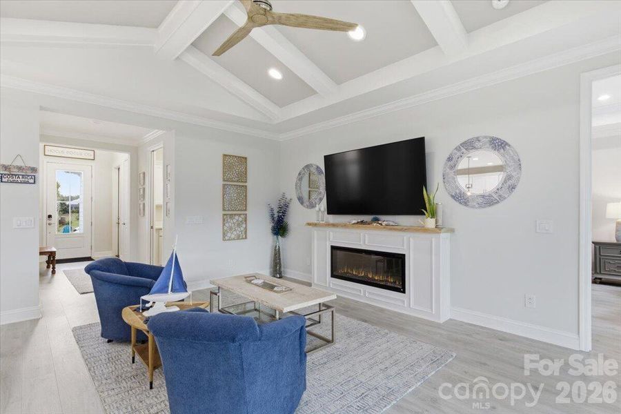 Furnished interior view inside a new home in , Hardeeville (Image 31).