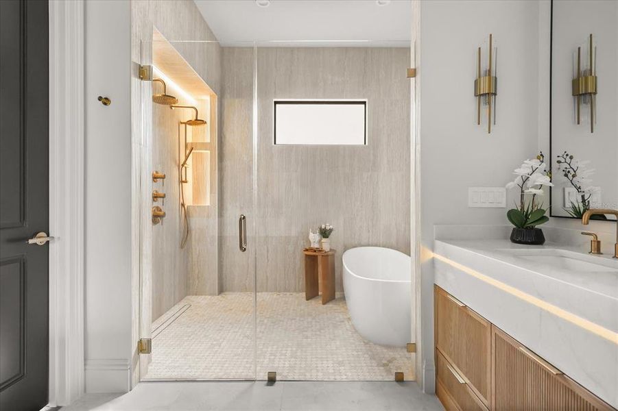 Furnished interior view inside a new home in , Winter Park (Image 57). Furnished interior view inside a new home in , Winter Park (Image 57).