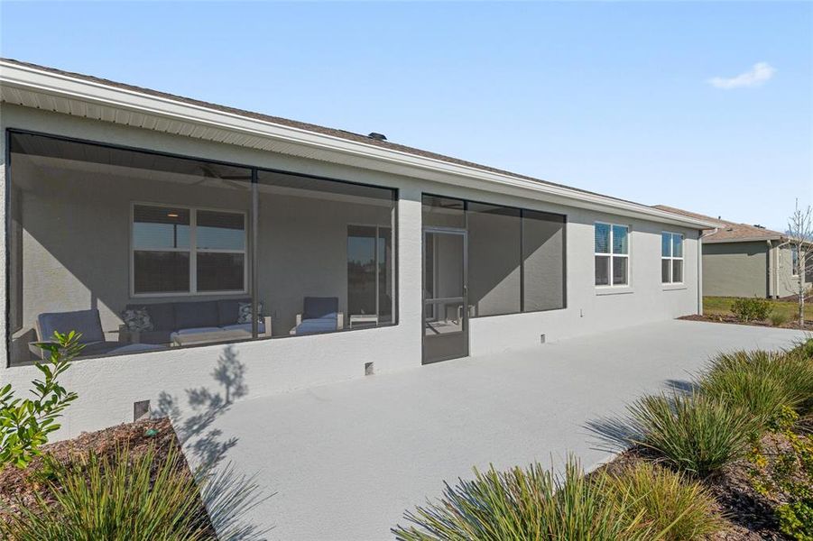 Exterior details and patio area of a home in , Ocala (Image 42).