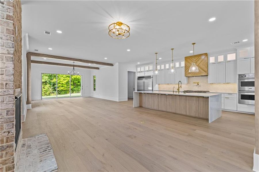 Furnished interior view inside a new home in , Buford (Image 13). Furnished interior view inside a new home in , Buford (Image 13).
