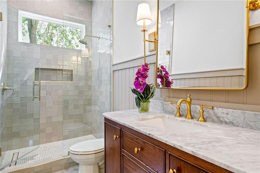 Close-up of interior finishes inside a home in , Brookhaven (Image 17).