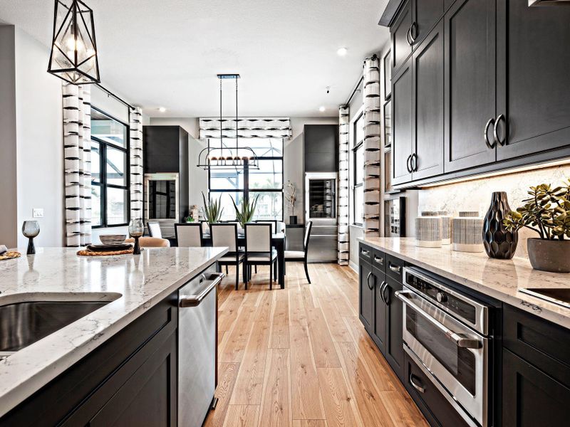 Furnished interior view inside a new home in , Port St. Lucie (Image 7).