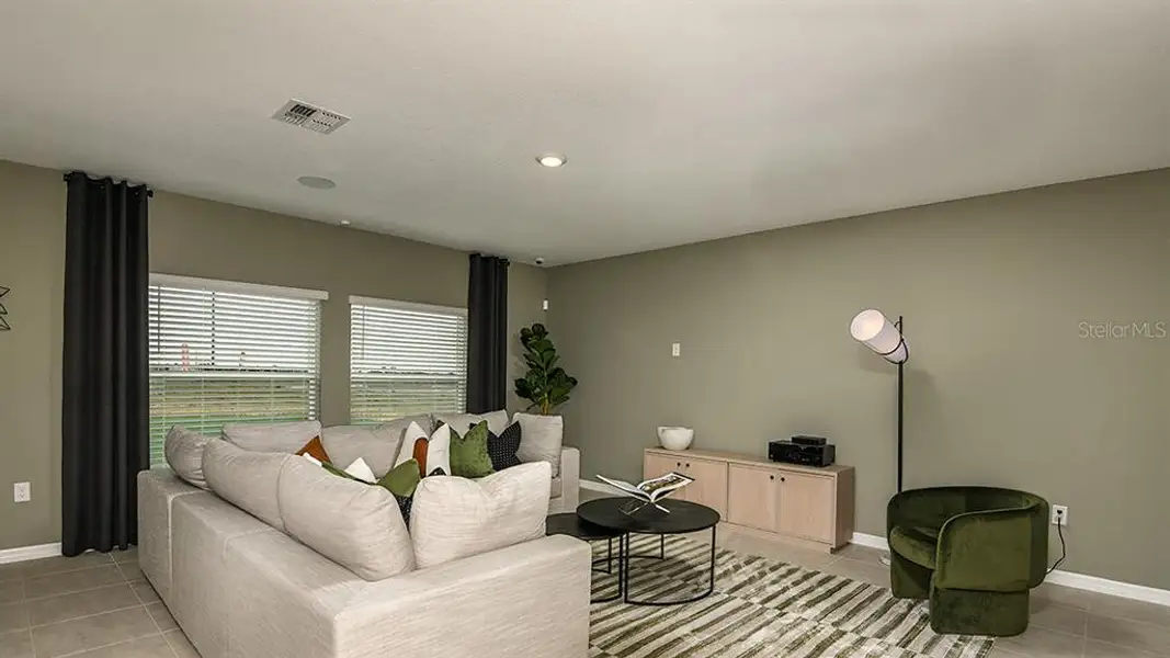 Furnished interior view inside a new home in Waterstone, Groveland (Image 5).