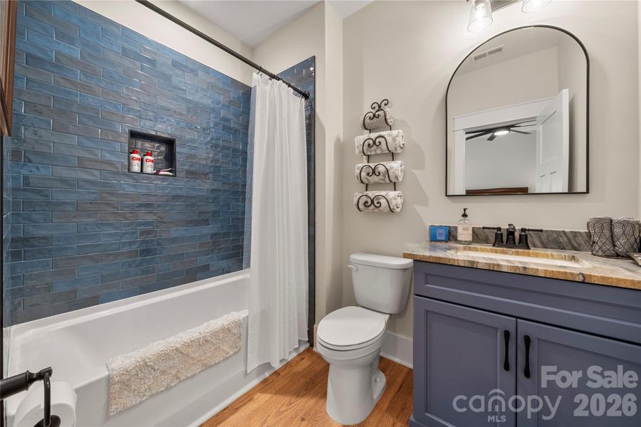Furnished interior view inside a new home in , Clover (Image 5).