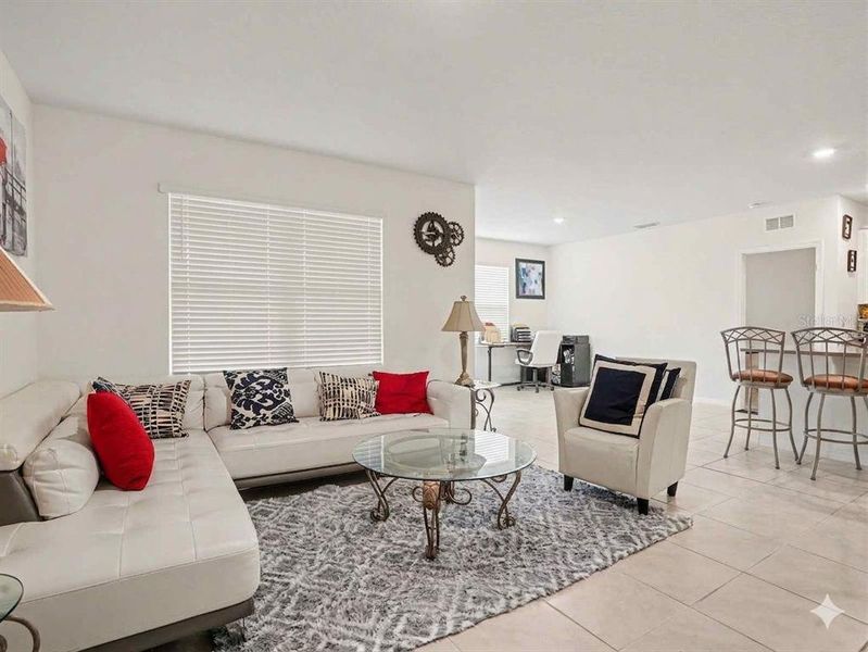 Furnished interior view inside a new home in , Haines City (Image 11).