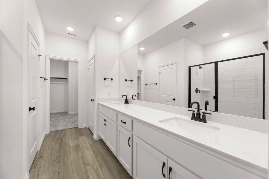 Primary Bathroom featuring the Harmony Collection Primary Bathroom featuring the Harmony Collection