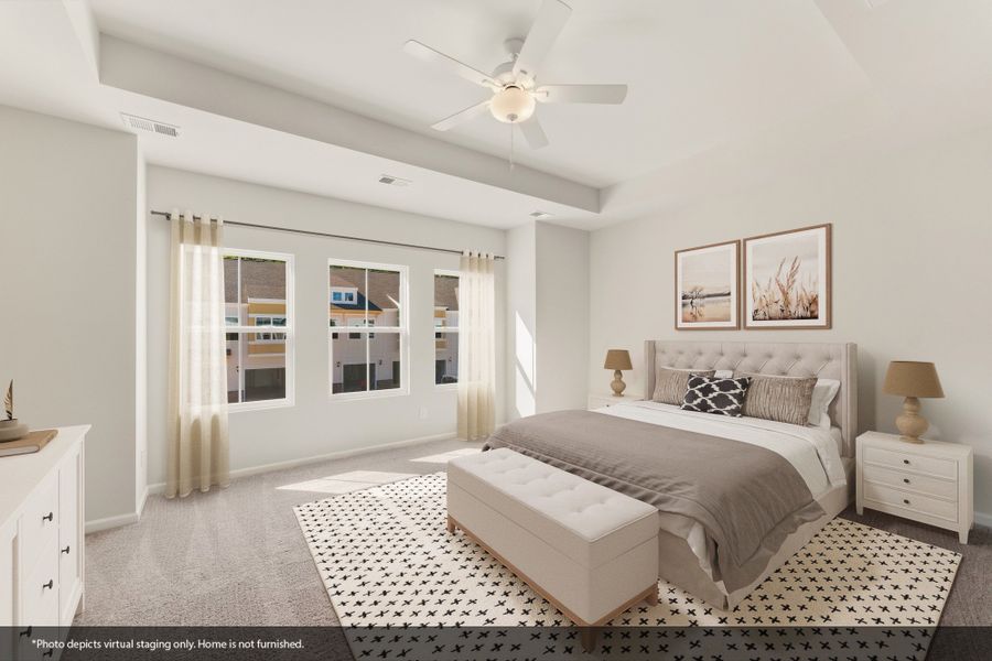 Furnished interior view inside a new home in Edwards Station, Taylors (Image 9). Furnished interior view inside a new home in Edwards Station, Taylors (Image 9).