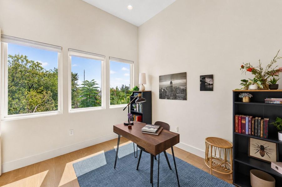 Furnished interior view inside a new home in , Austin (Image 10).