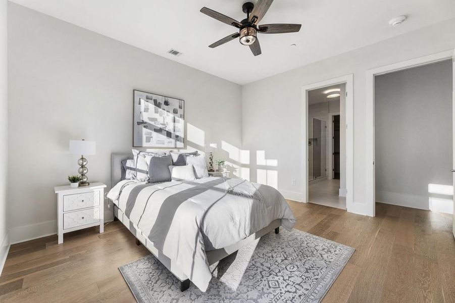 Furnished interior view inside a new home in , Alpharetta (Image 20).