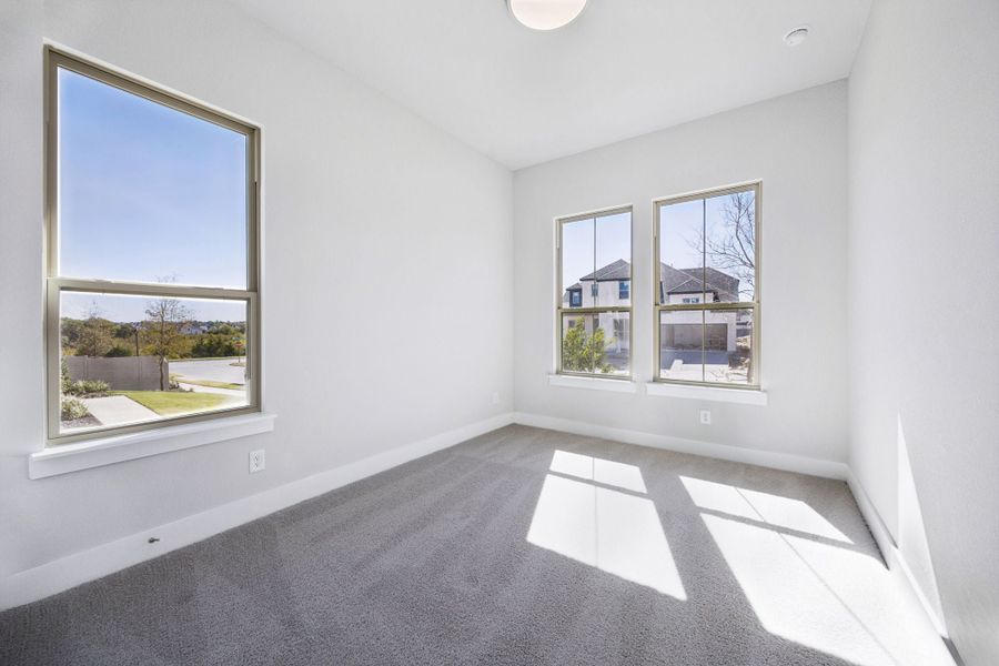 Representative unfurnished interior of a home built from the Kenai by Centre Living Homes in Painted Tree Lakeside, McKinney (Image 30).