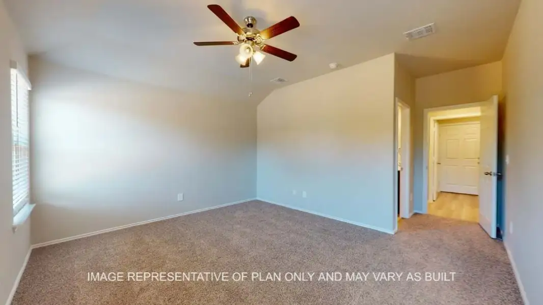 Spacious, unfurnished interior of a new home in Rancho San Gabriel, Georgetown (Image 16).