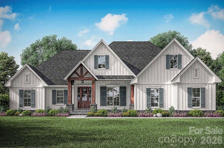 Front exterior of a new home in , Lenoir, NC, highlighting curb appeal (Image 14). Front exterior of a new home in , Lenoir, NC, highlighting curb appeal (Image 14).