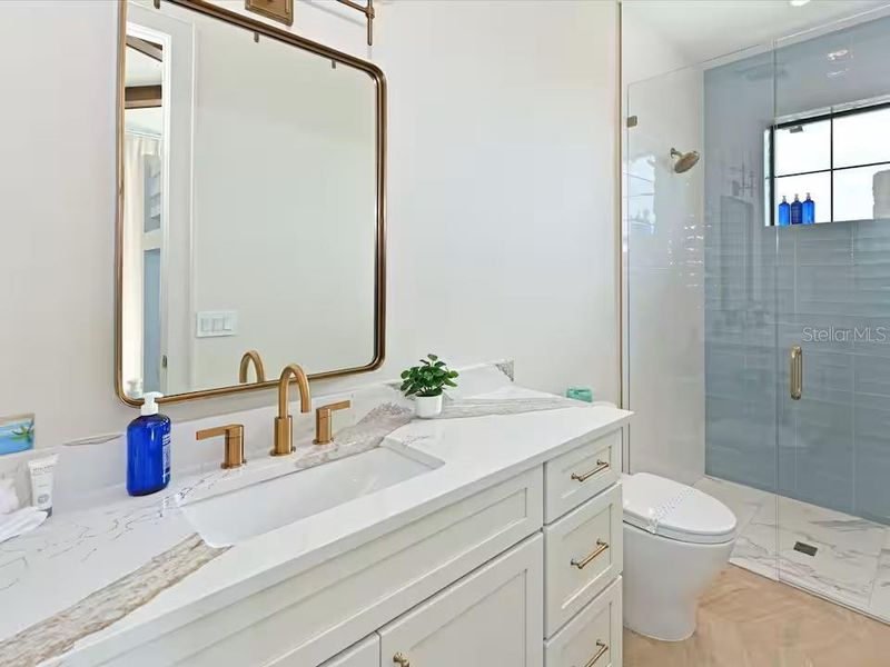 Furnished interior view inside a new home in , Bradenton Beach (Image 35).