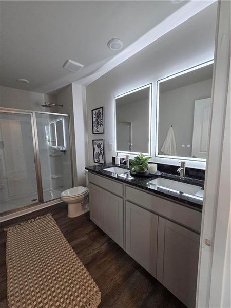 Furnished interior view inside a new home in Moss Creek, Hogansville (Image 6).