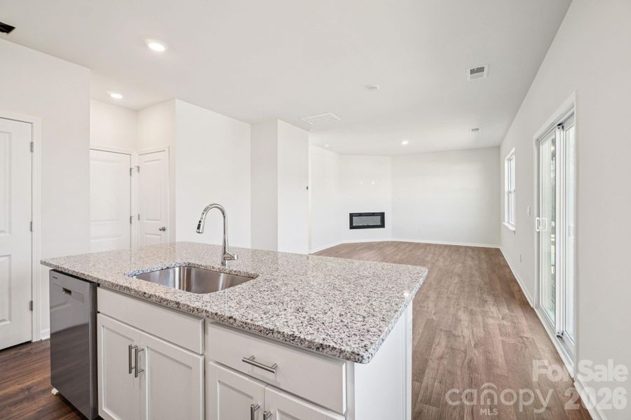 Furnished interior view inside a new home in Rydele Heights, Asheville (Image 5). Furnished interior view inside a new home in Rydele Heights, Asheville (Image 5).