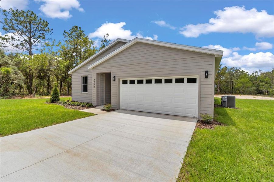 Actual Completed Home Ready to Move In