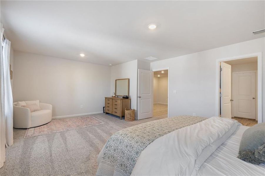 Furnished interior view inside a new home in Willowcrest Townhomes, Mableton (Image 16).