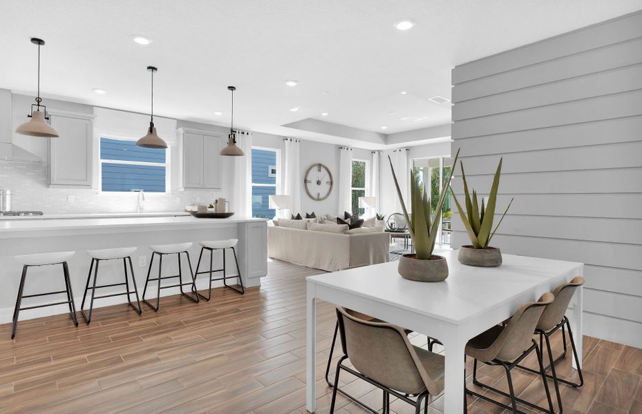 Furnished interior view inside a new home in Crescent Cove, Myrtle Beach (Image 15). Furnished interior view inside a new home in Crescent Cove, Myrtle Beach (Image 15).