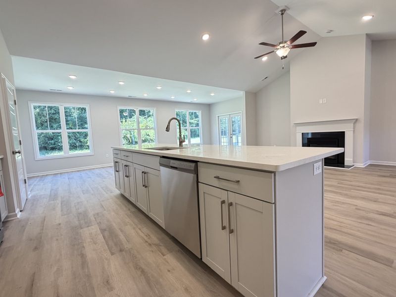 Furnished interior view inside a new home in Waterfall Estates, Whiteville (Image 6).