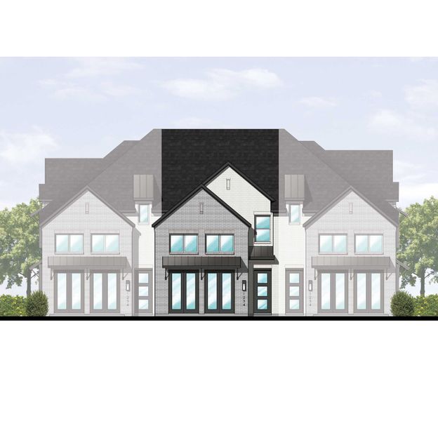 Representative Elevation - some options shown