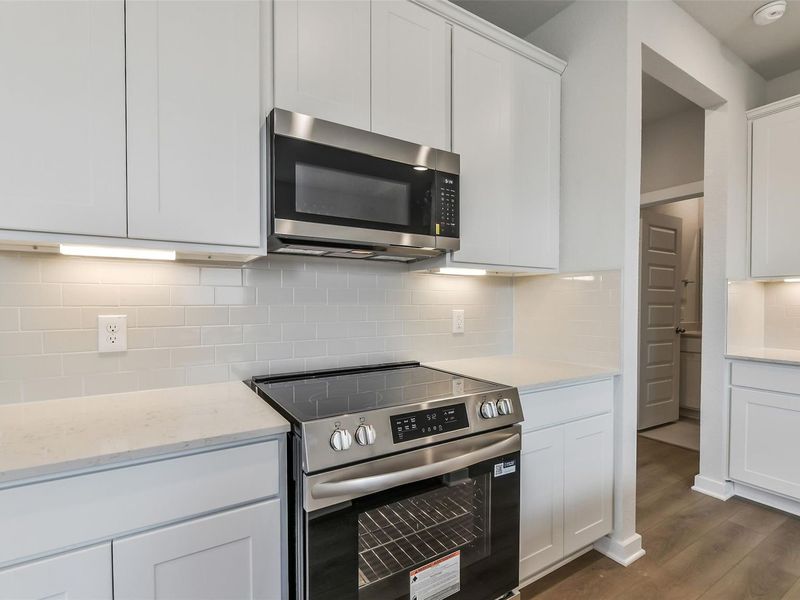 Furnished interior view inside a new home in Liberty Estates, Cleveland (Image 15).