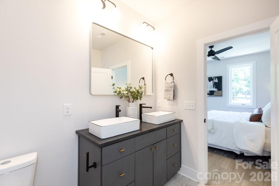 Furnished interior view inside a new home in , Charlotte (Image 13).