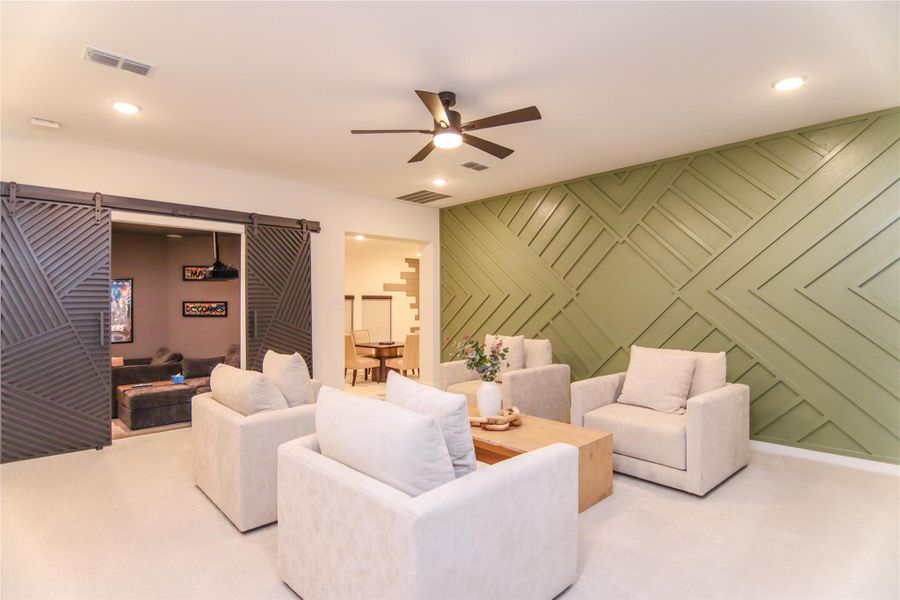 Furnished interior view inside a new home in , Cypress (Image 11). Furnished interior view inside a new home in , Cypress (Image 11).