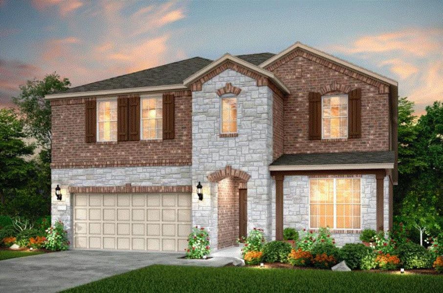 Pulte Homes, Sweetwater elevation 36, rendering