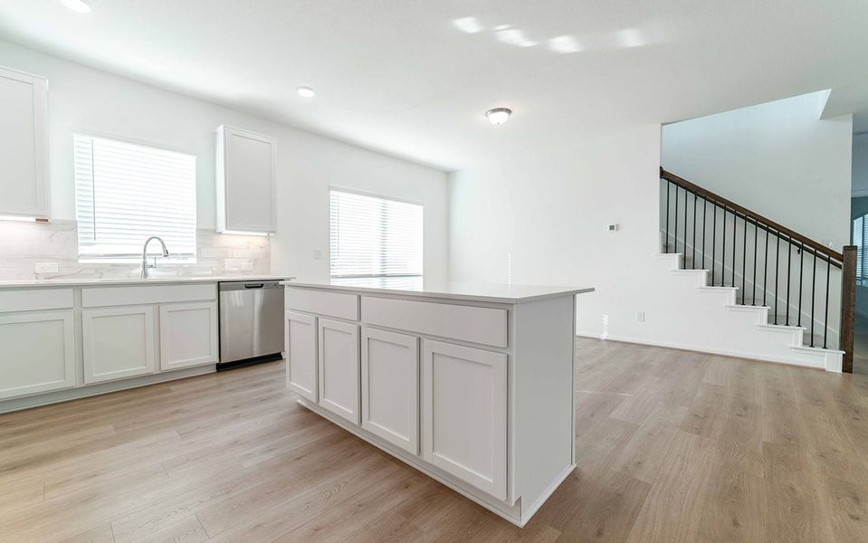 Furnished interior view inside a new home in Paramount, Kyle (Image 6).