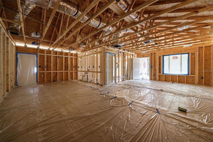 In-progress construction of a new home in , Williston, FL (Image 9).