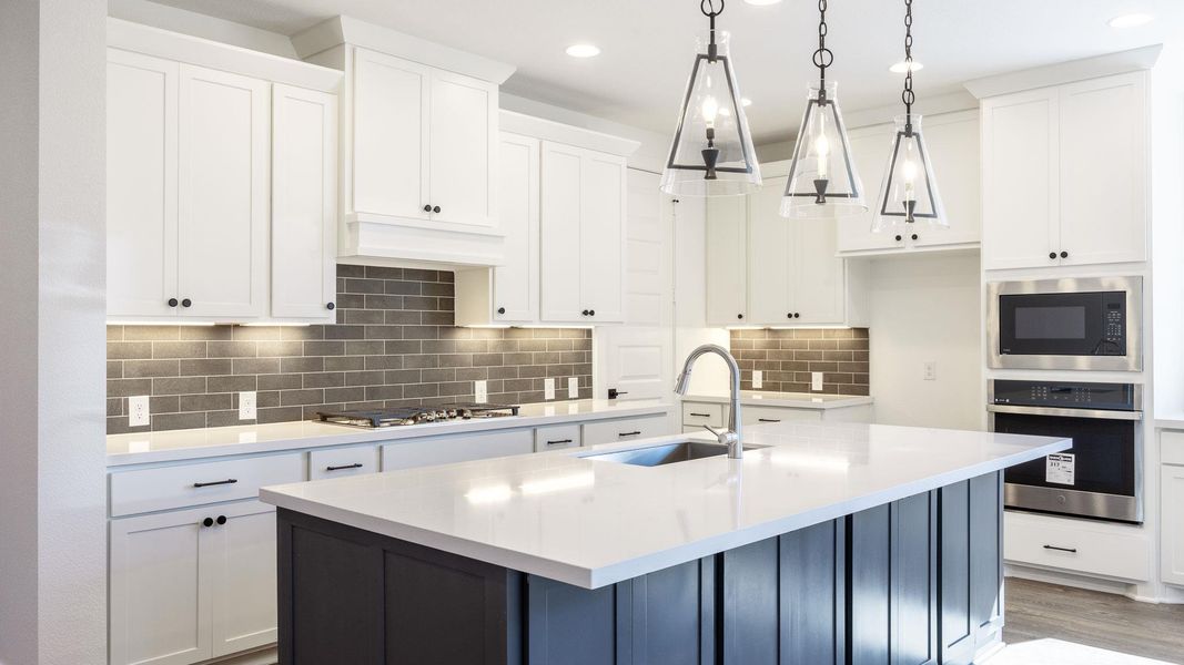 Furnished interior view inside a new home in Nolina 60', Georgetown (Image 8).