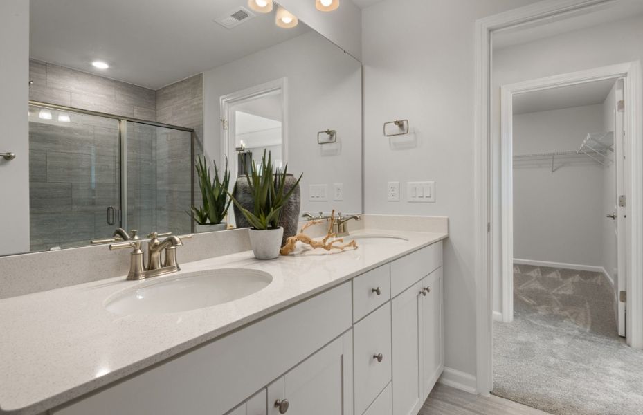Furnished interior view inside a new home in Poets Walk, Whitsett (Image 11).