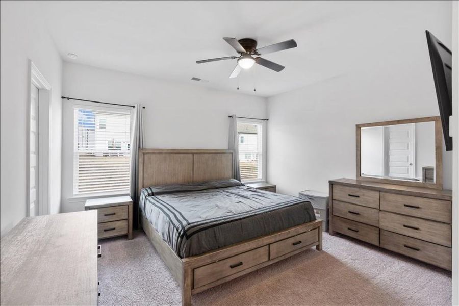 Furnished interior view inside a new home in , Cartersville (Image 11).