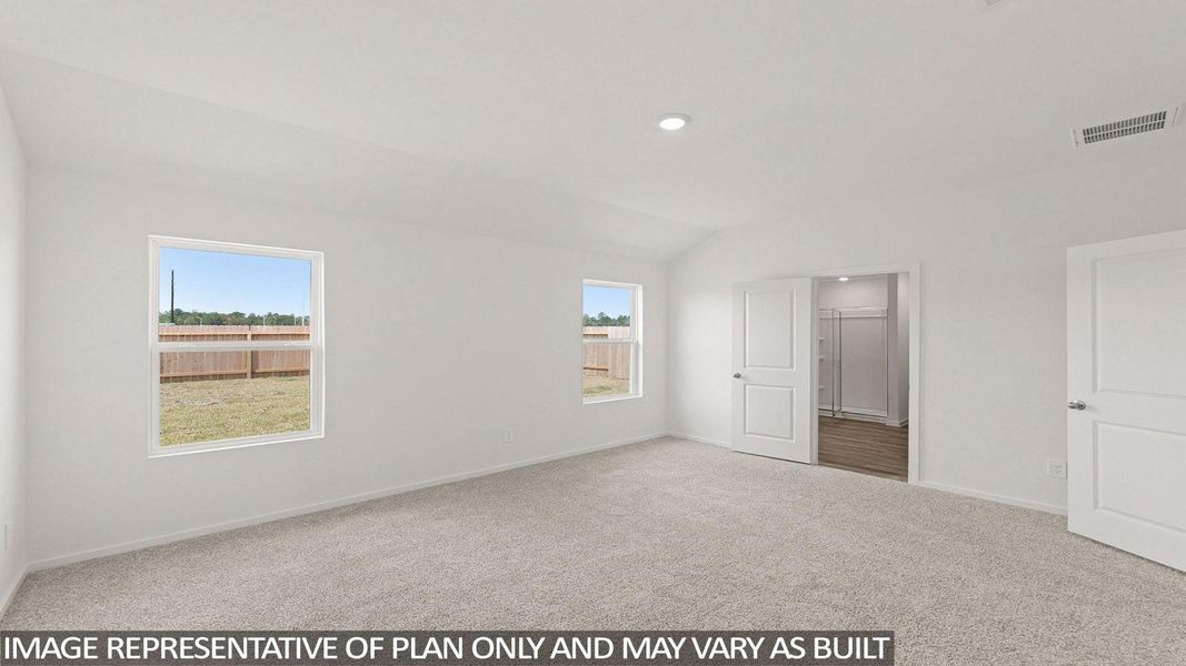 Spacious, unfurnished interior of a new home in Grand Pines, Magnolia (Image 9).