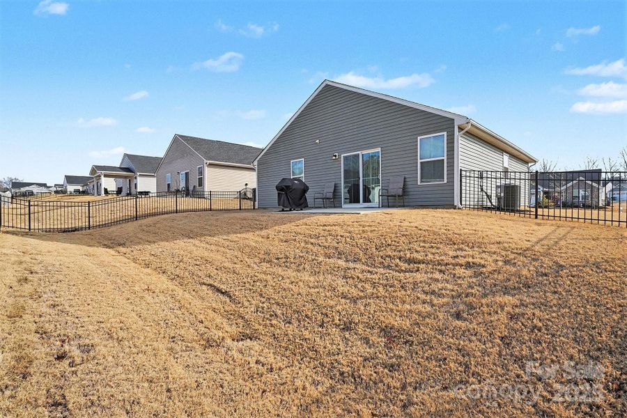 Exterior details and patio area of a home in , Lancaster (Image 3). Exterior details and patio area of a home in , Lancaster (Image 3).