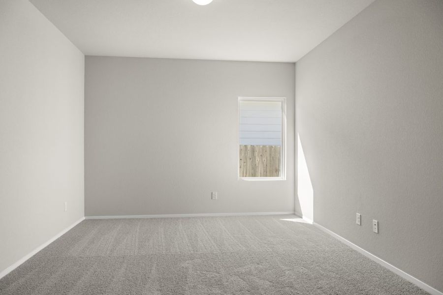 Image of home flex room with light carpet, white walls, and window Image of home flex room with light carpet, white walls, and window